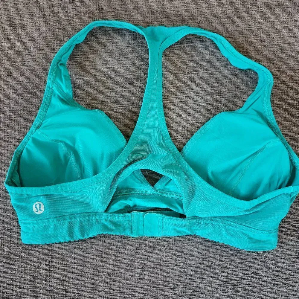 Lululemon Women's Viridian Green All Day Breeze Bra Adjustable A/B Cup